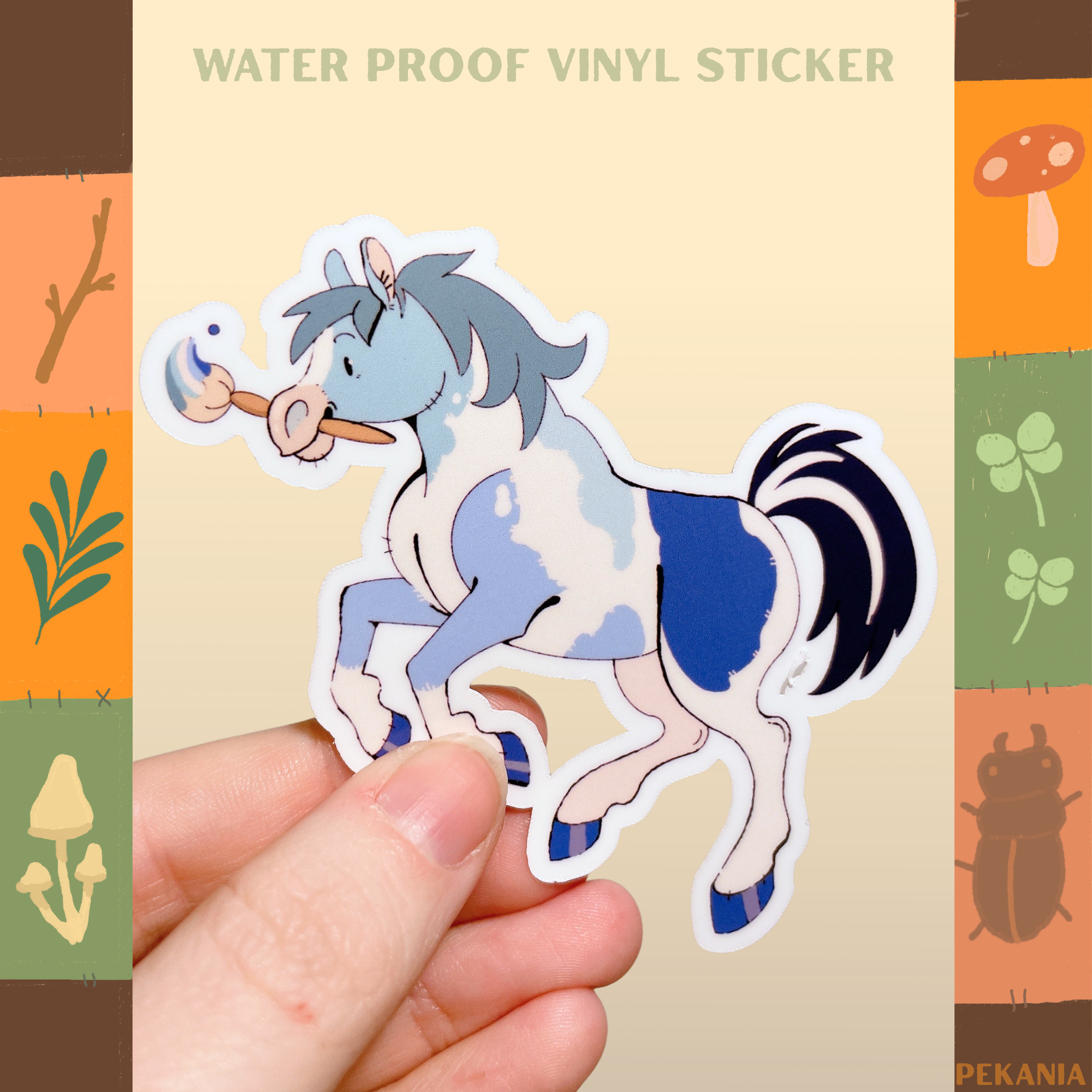 LGBTQIA+ horse stickers