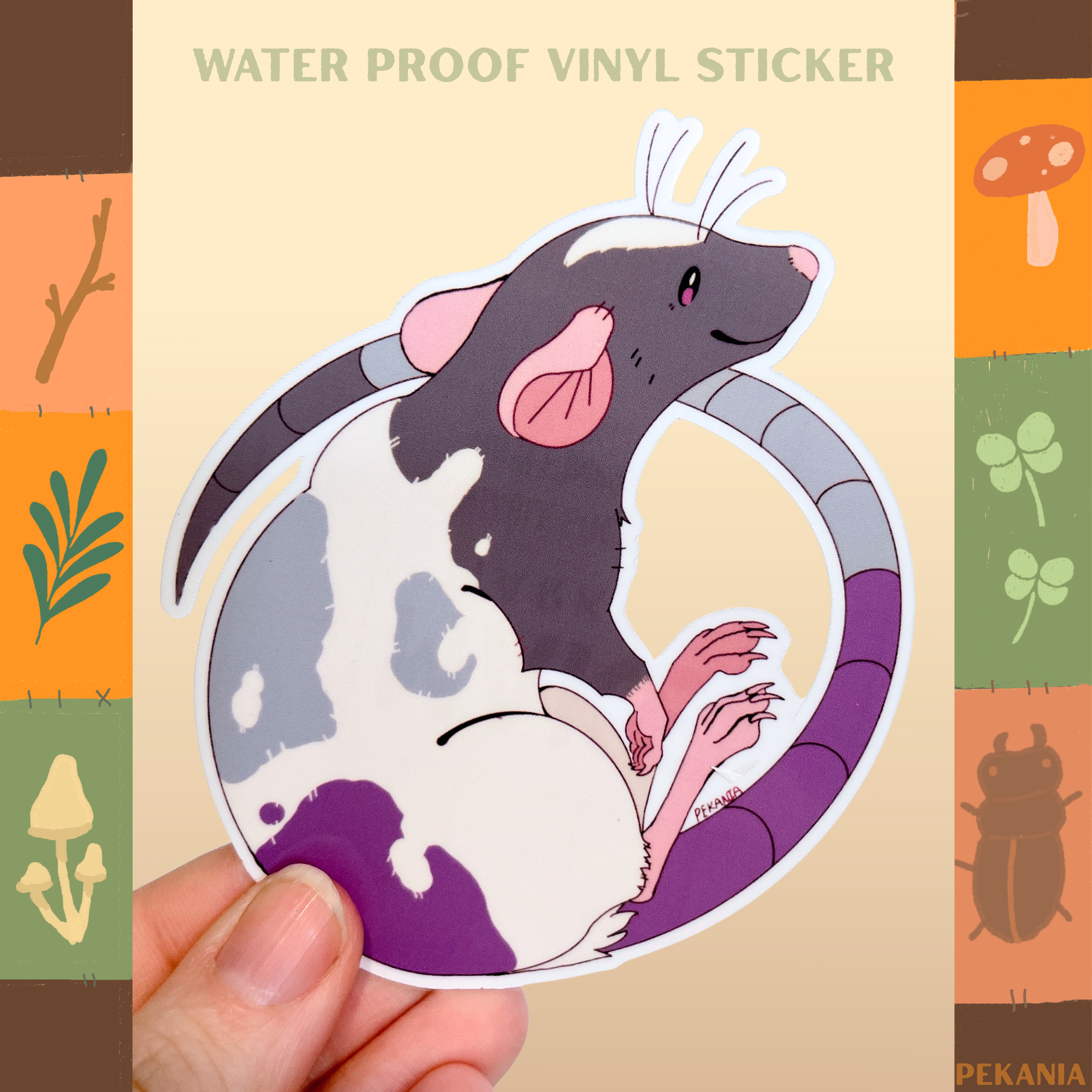 Pride Rats! LGBTQIA+ Stickers