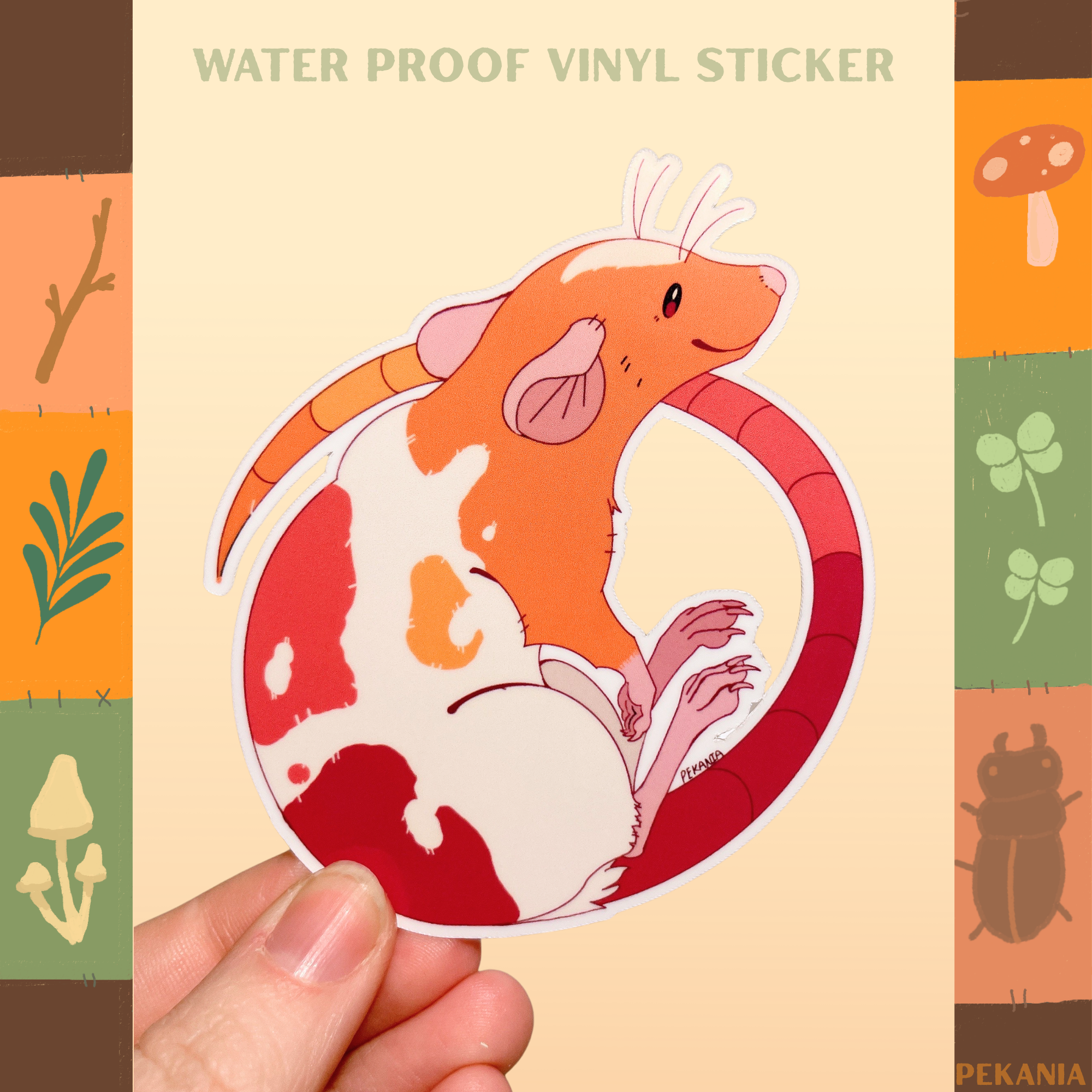 Pride Rats! LGBTQIA+ Stickers