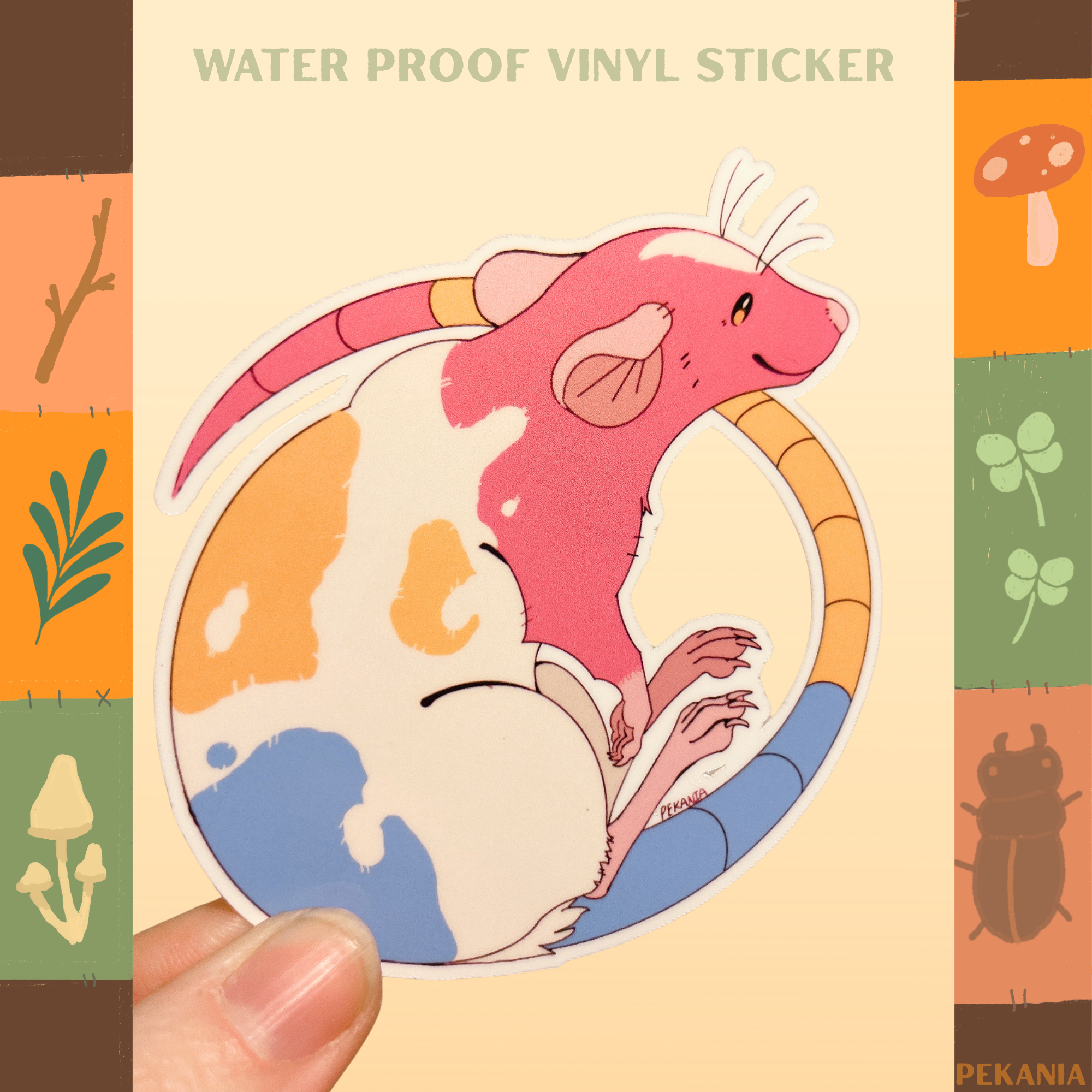 Pride Rats! LGBTQIA+ Stickers