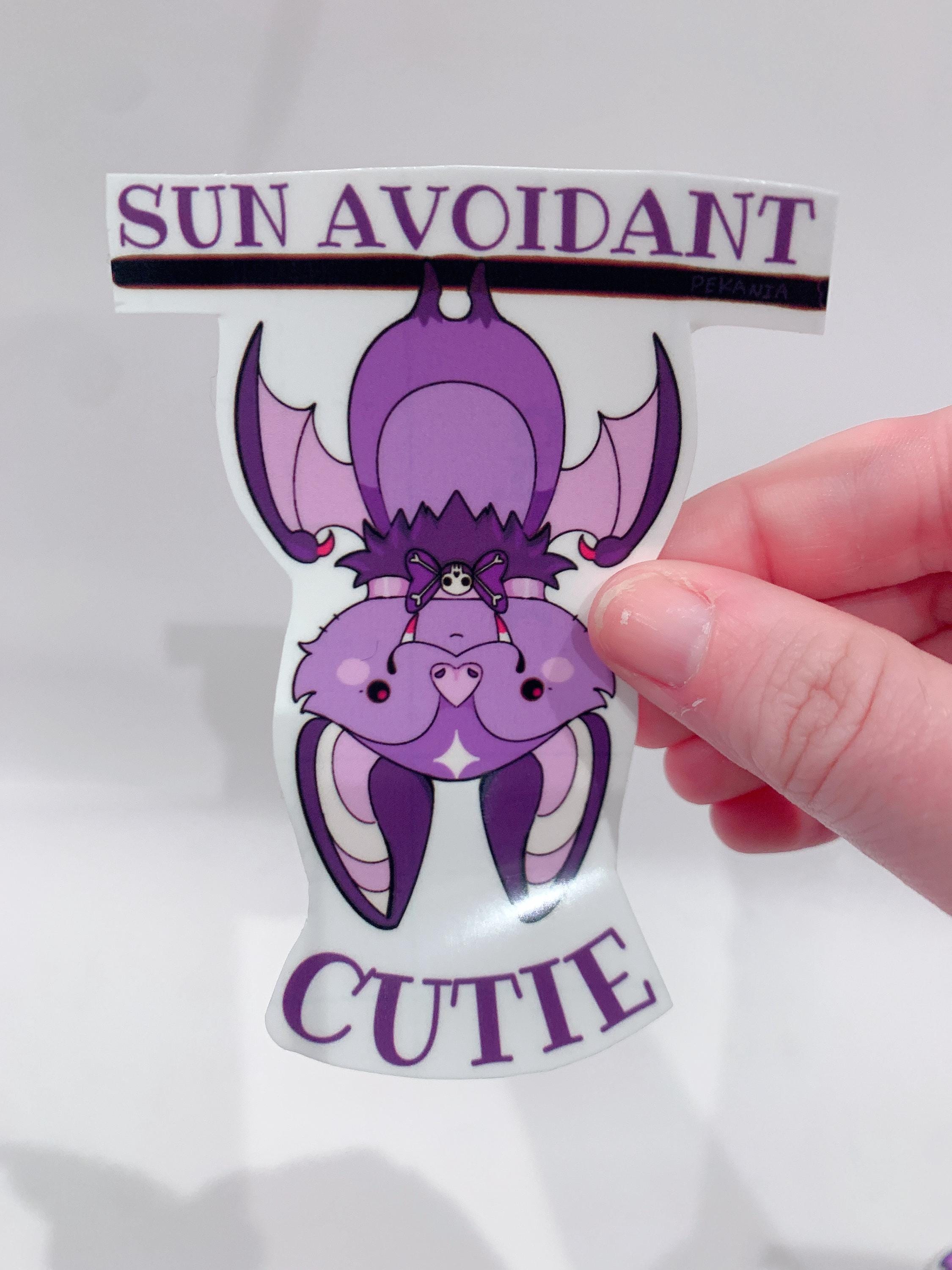 Vampire bat lupus warrior sticker vinyl