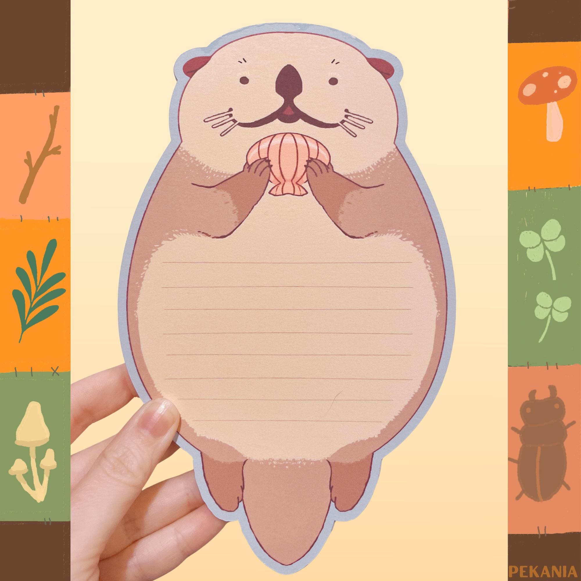 Sea Otter Note pad