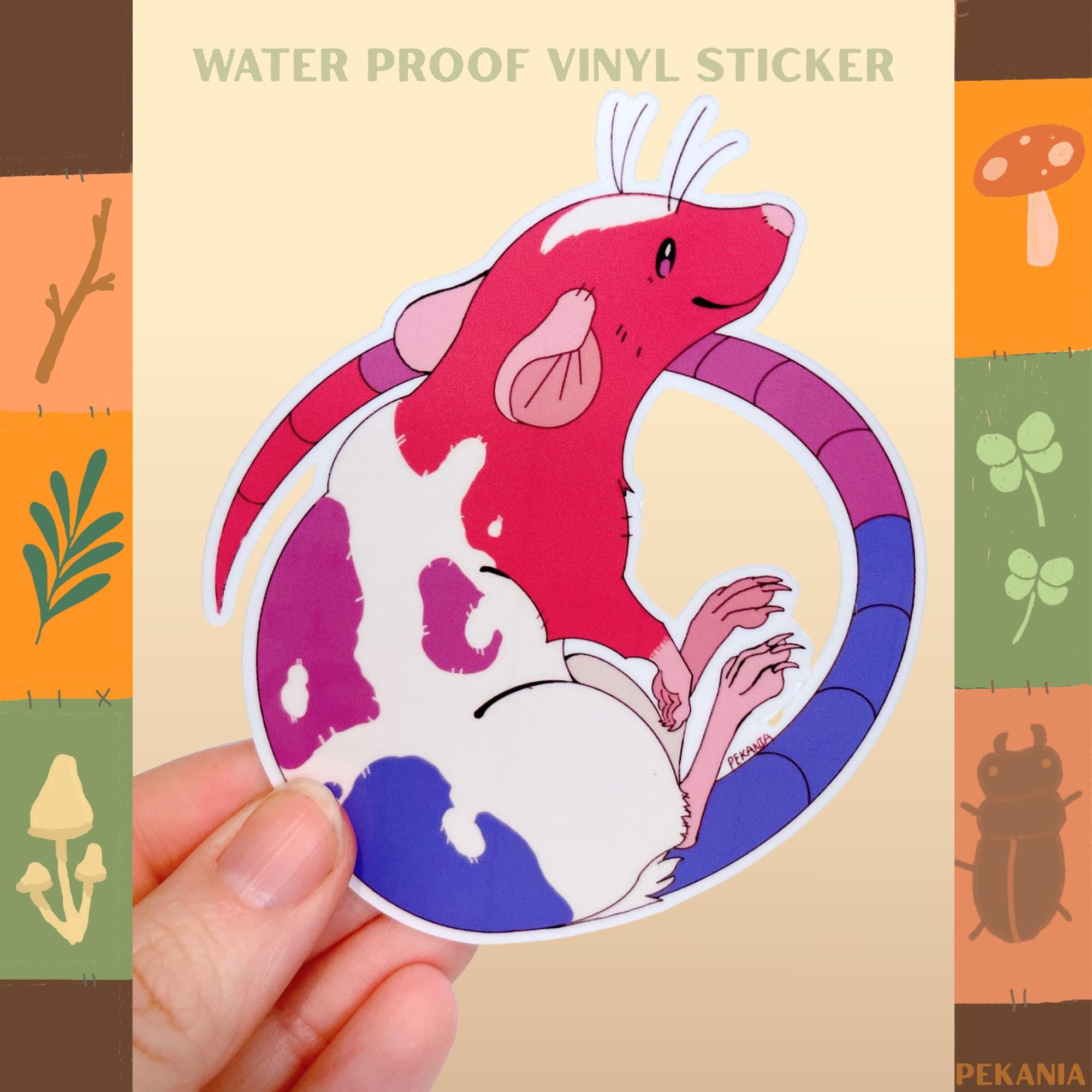 Pride Rats! LGBTQIA+ Stickers