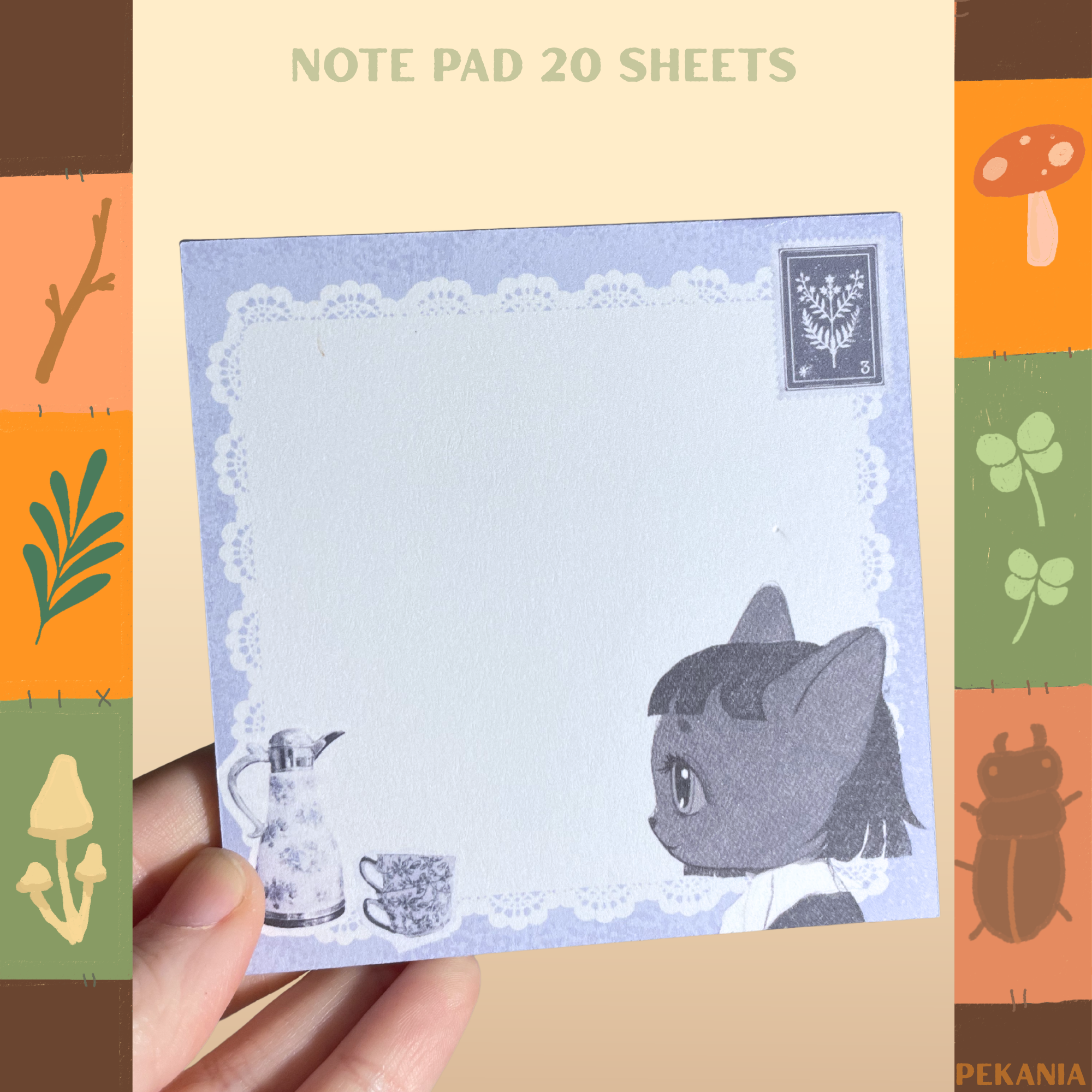 Tea time Memo pad