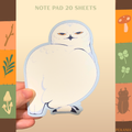 Snowy Owl Note pad