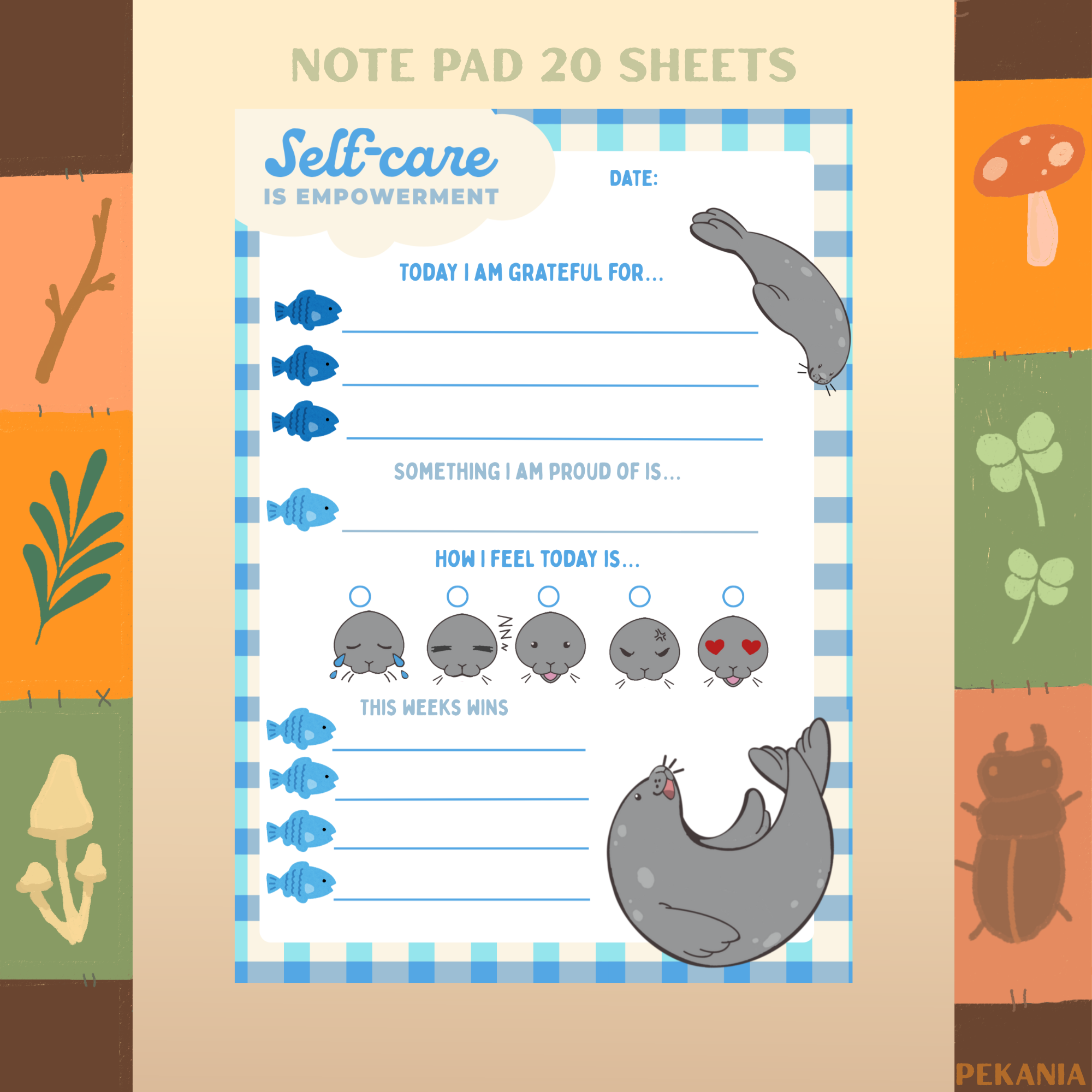 Harbor seal mental health Pad